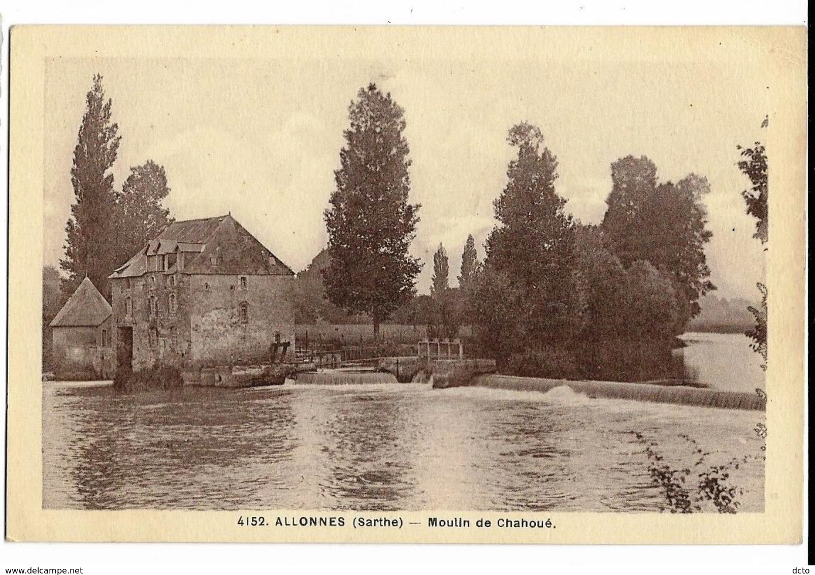 ALLONNES Moulin Du Chahoué Ed. Dolbeau 4152 - Allonnes