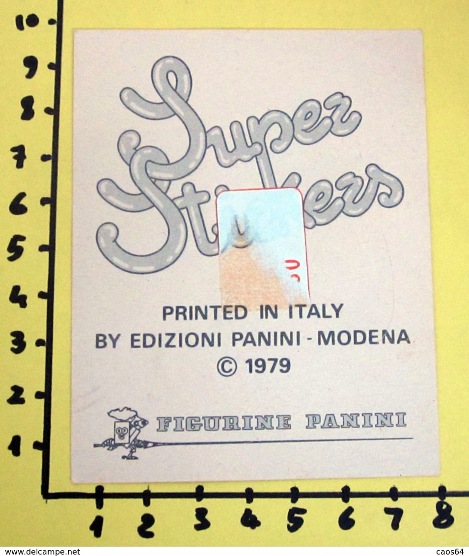 SUPER STICKERS PANINI TAURUS 1979 ADESIVO STICKER VINTAGE NEW ORIGINAL - Edizione Italiana
