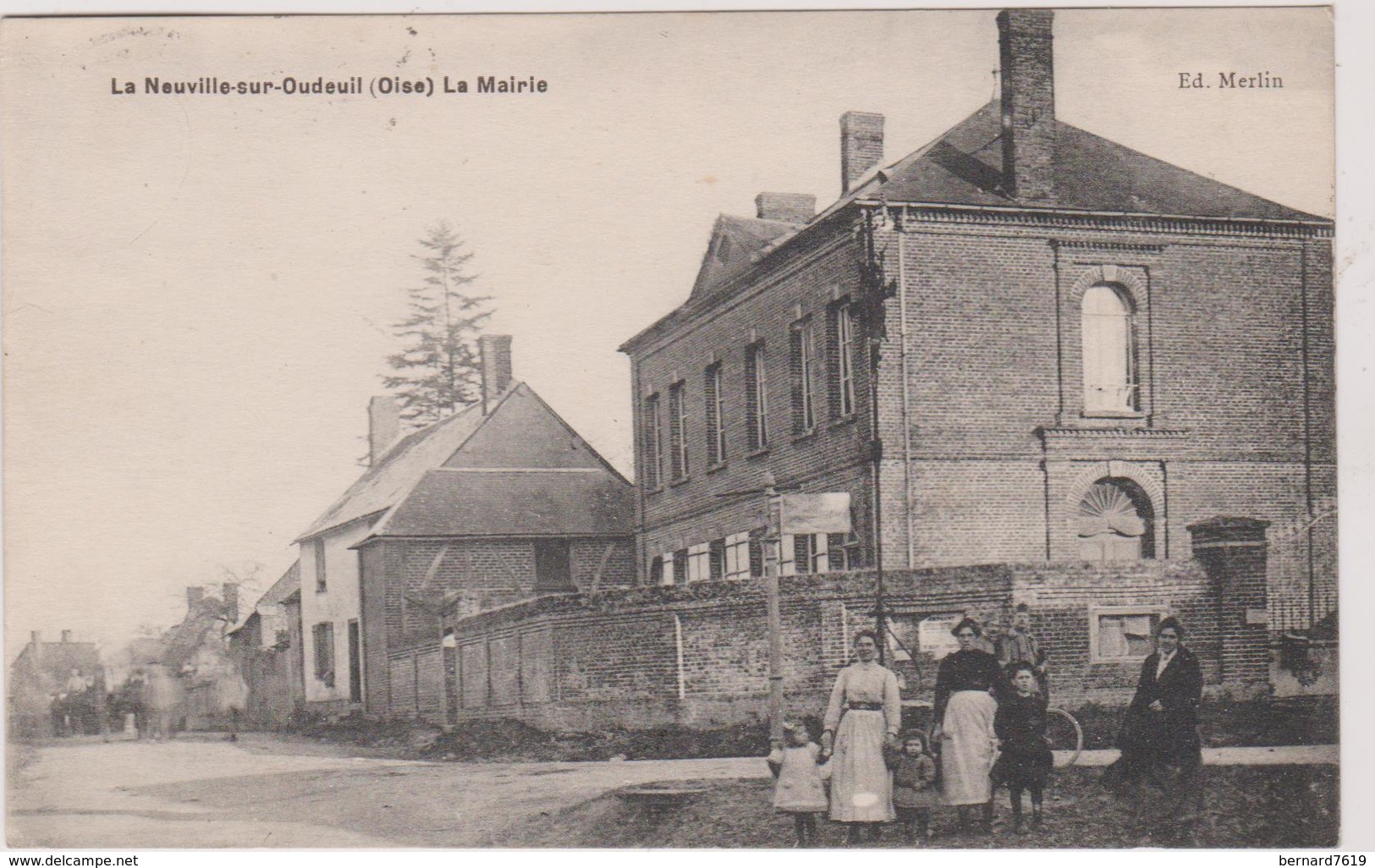 60 La Neuville  Sur Oudeuil La Mairie - Otros & Sin Clasificación