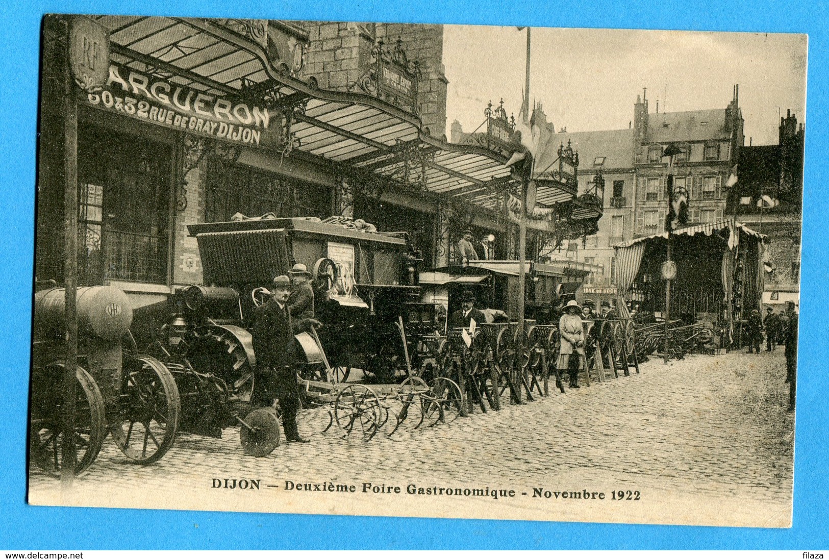 21 - Côte D'Or - Dijon - Deuxieme Foire Gastronomique - Novembre 1922  (0071) - Dijon