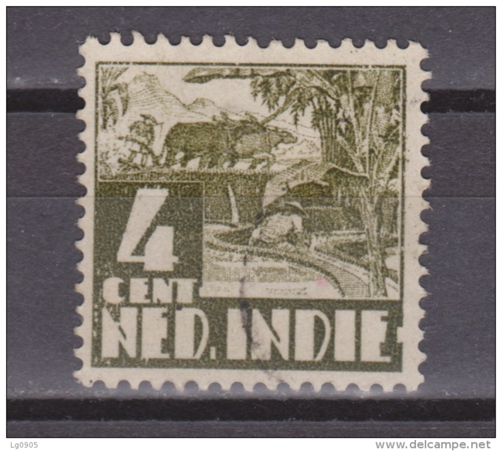 Nederlands Indie Dutch Indies 191 Used ; Karbouw 1934 No Watermark Netherlands Indies PER PIECE - Nederlands-Indië