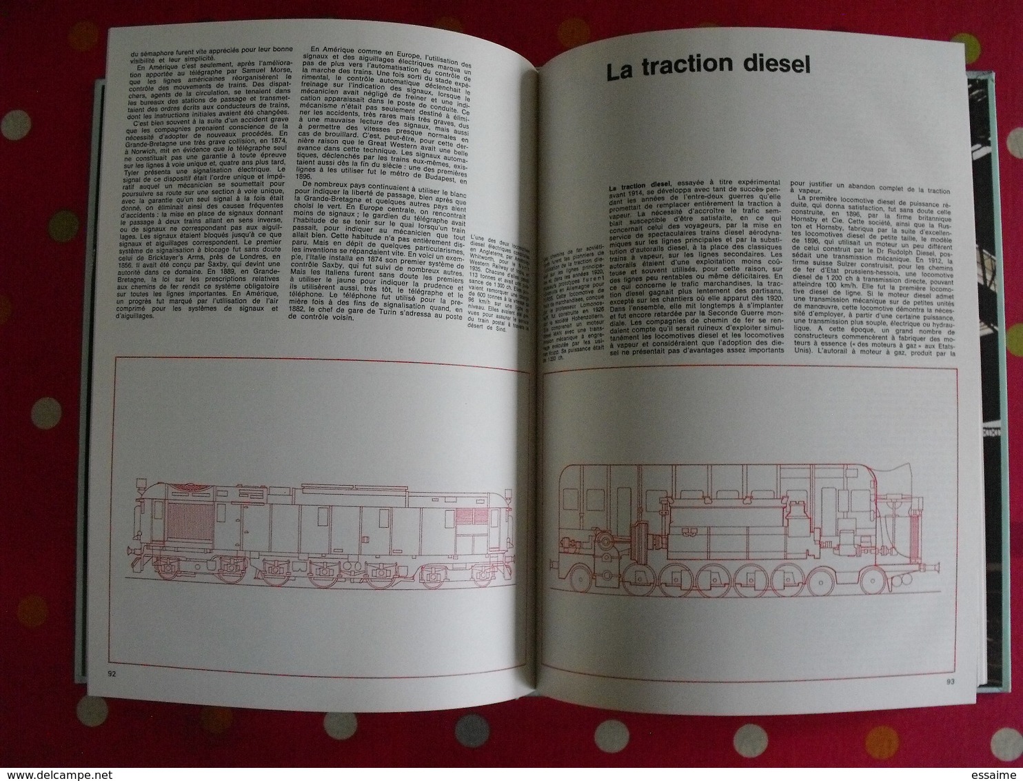 le monde fascinant des trains. david s. hamilton. Colinet Derogis. gründ 1977. bien illustré