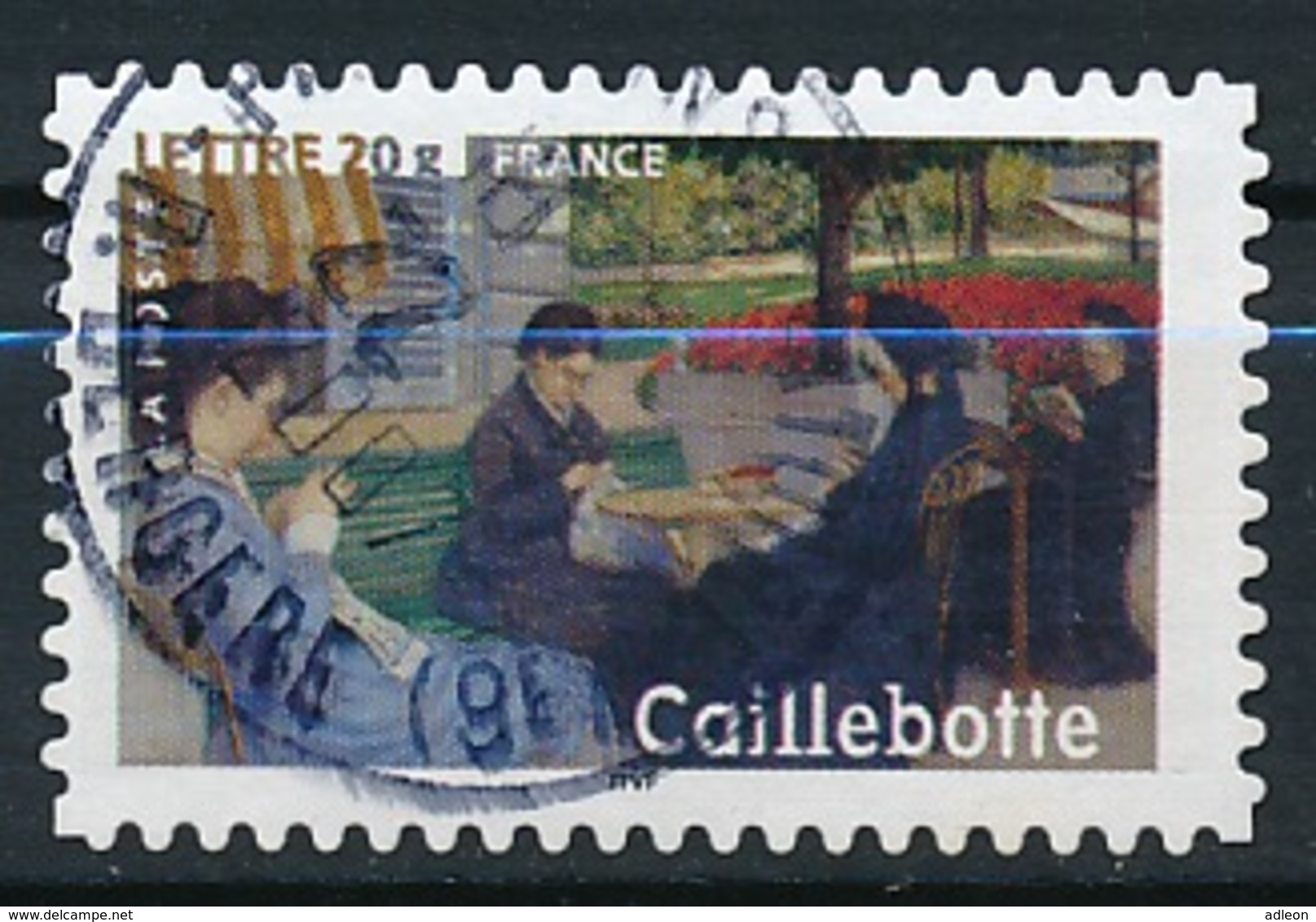 France 2006- Les Impressionnistes - Caillebotte YT A74 (3866) Obl. Cachet Rond - Oblitérés