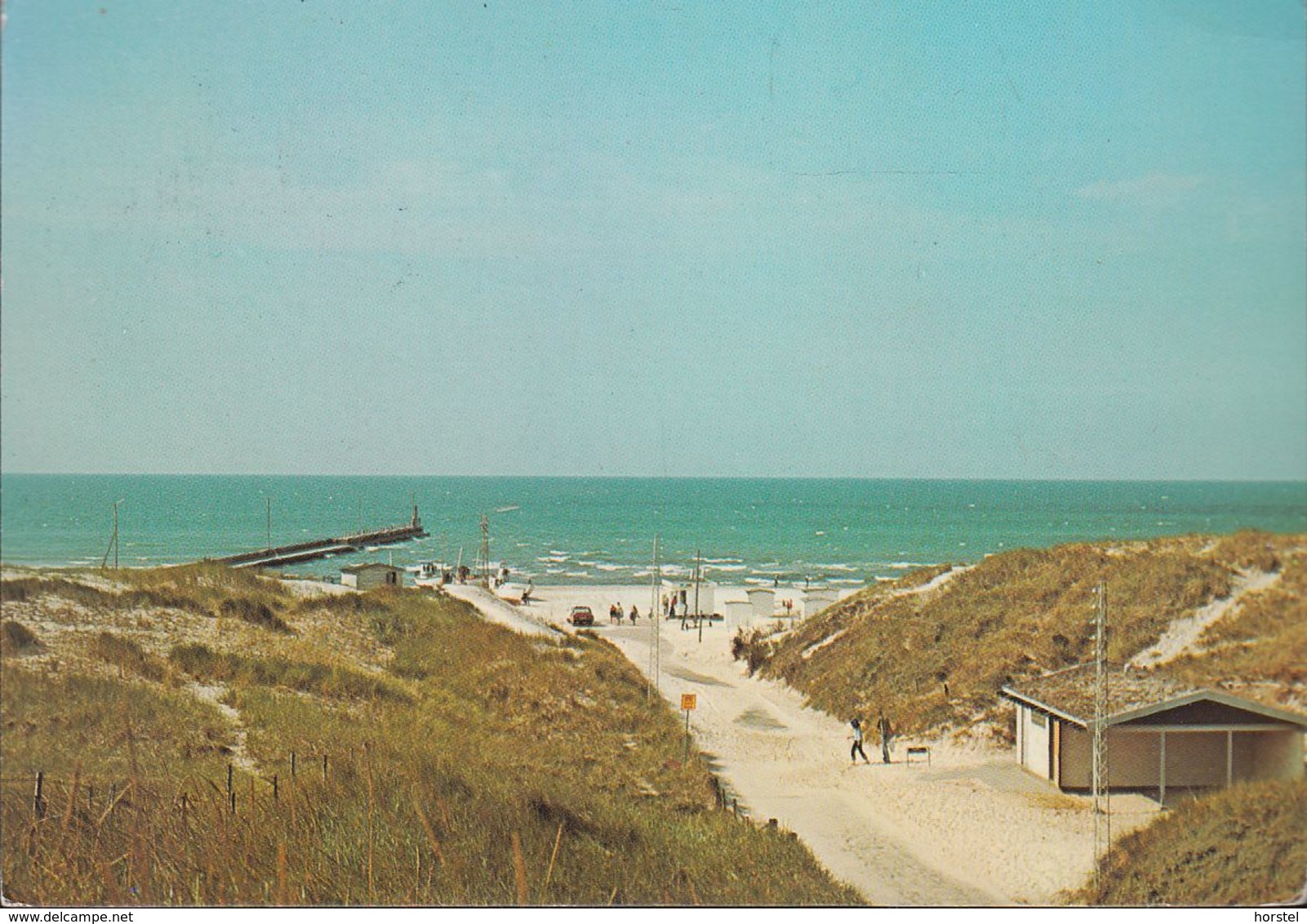 Dänemark - Løkken - Strand - Beach - Mole - Nice Stamp - Denmark