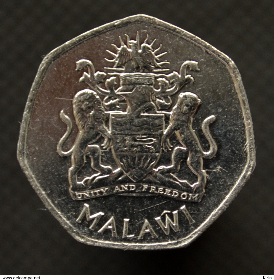 Malawi 5 Kwacha 2015.  Km213. Africa Coin - Malawi