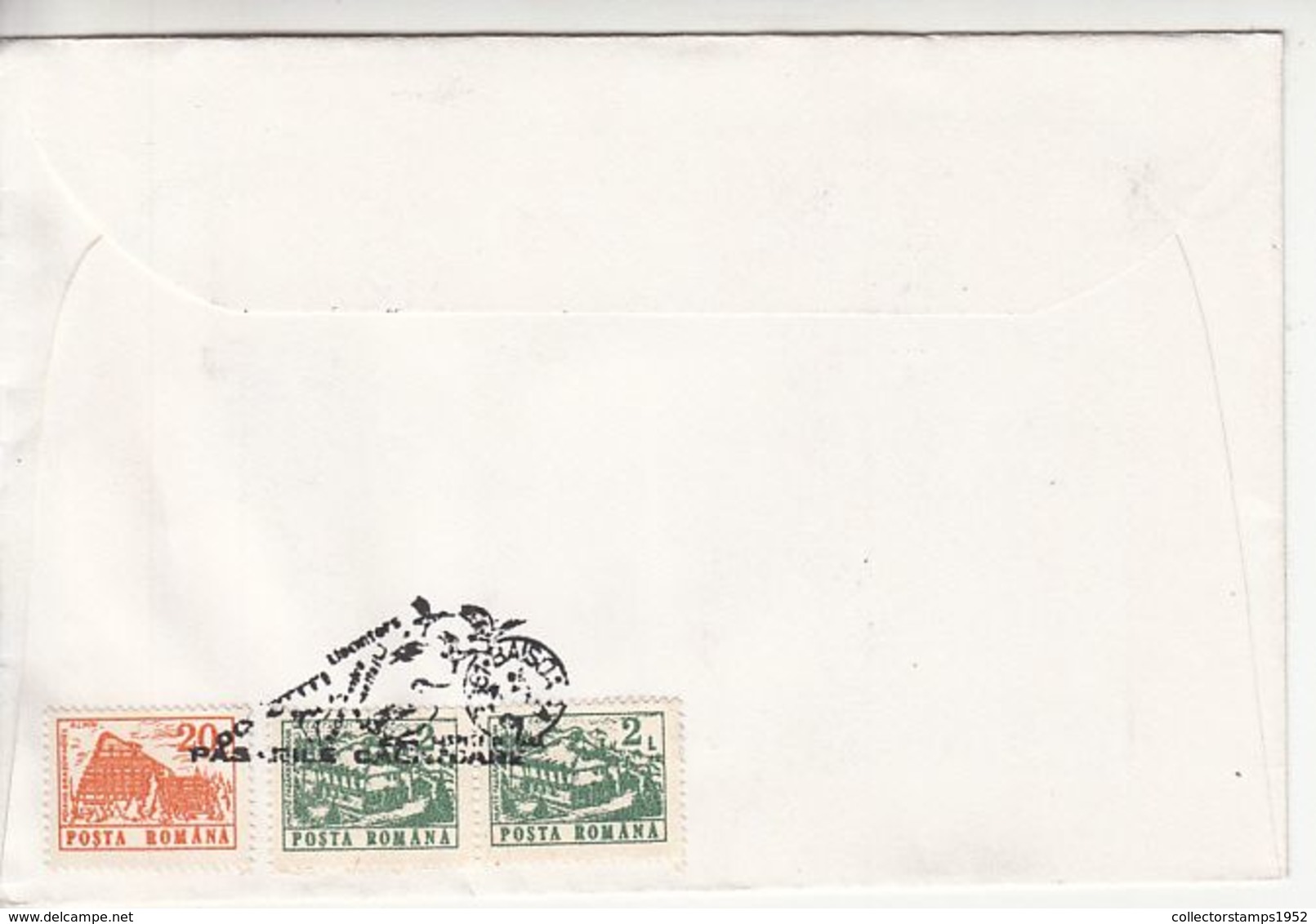 80211- PIED AVOCET, BIRDS, SPECIAL COVER, 1993, ROMANIA - Cigognes & échassiers