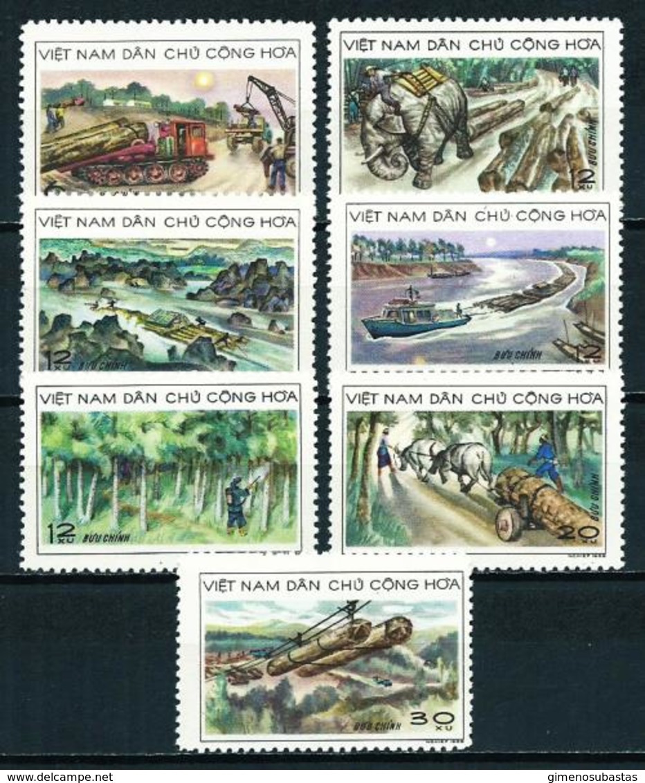 Vietnam Del Norte Nº 628/34 Nuevo - Vietnam