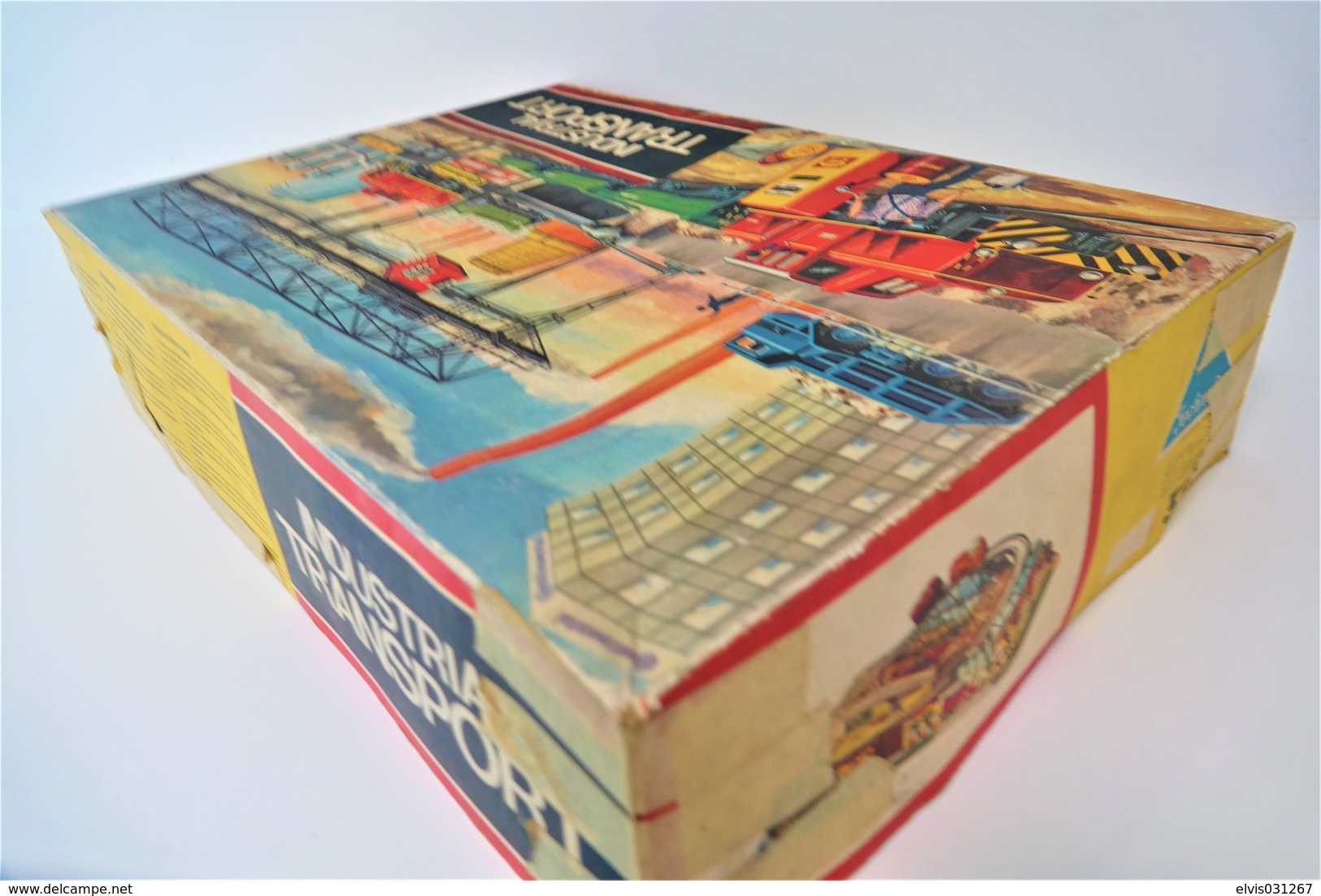 Vintage INDUSTRIAL TRANSPORT TOY + Original Box : Maker TECHNOFIX - Train - No322 - WEST GERMANY - 1960's - Wind Up *** - Collectors Et Insolites - Toutes Marques