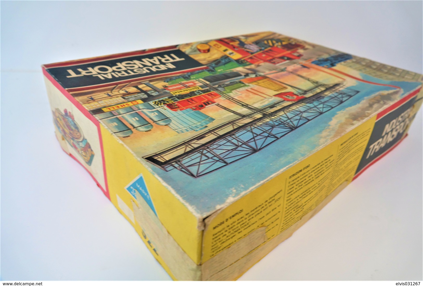 Vintage INDUSTRIAL TRANSPORT TOY + Original Box : Maker TECHNOFIX - Train - No322 - WEST GERMANY - 1960's - Wind Up *** - Collectors Et Insolites - Toutes Marques