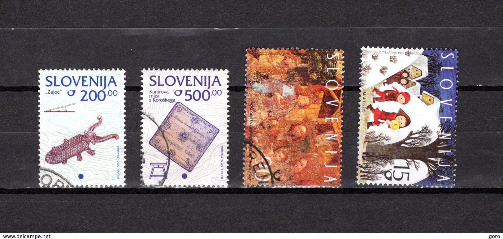 Eslovenia   1998  .-  Y&T  Nº   220/221-222-223 - Eslovenia