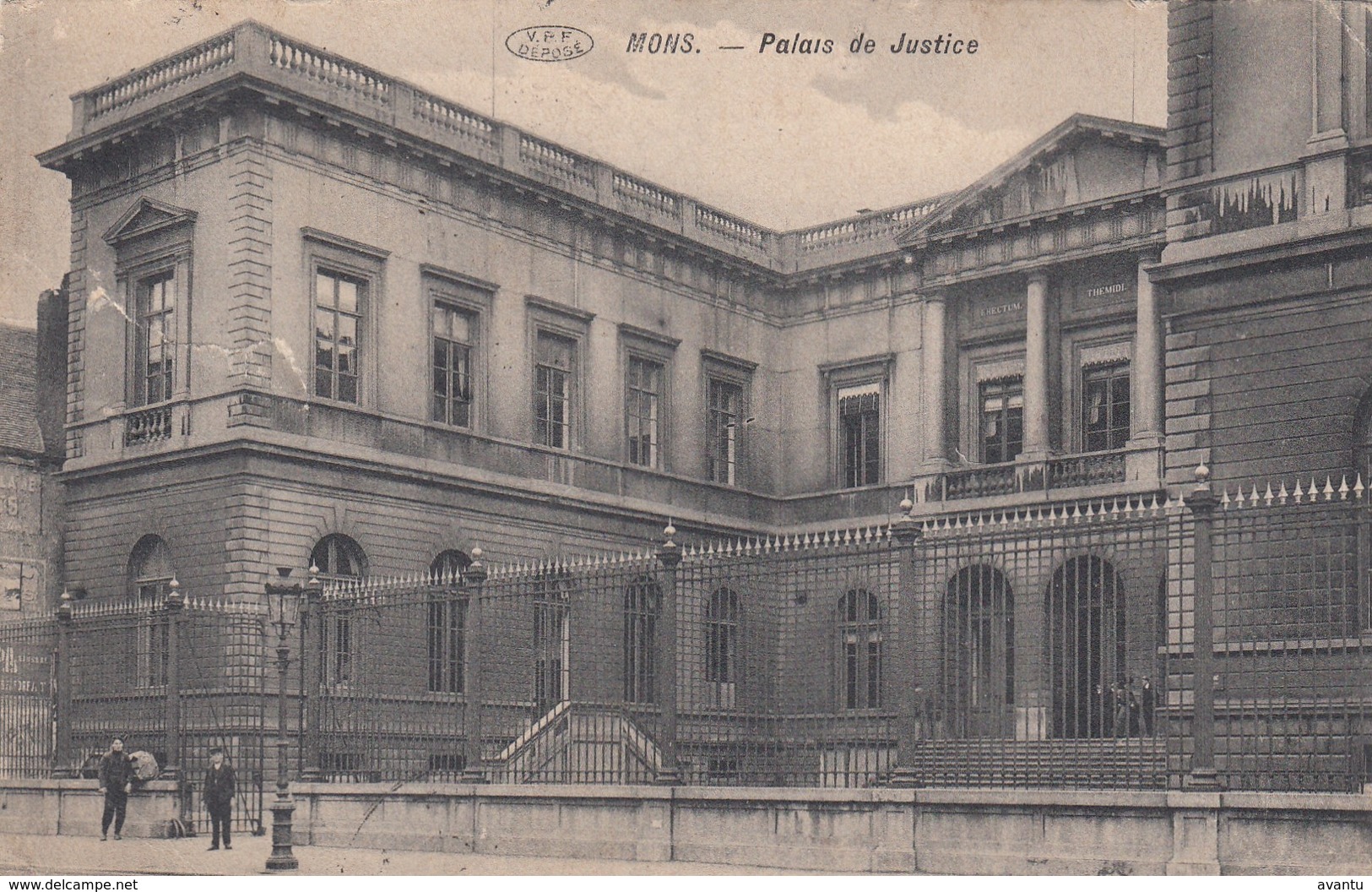 MONS /  PALAIS DE JUSTICE  1911 - Mons