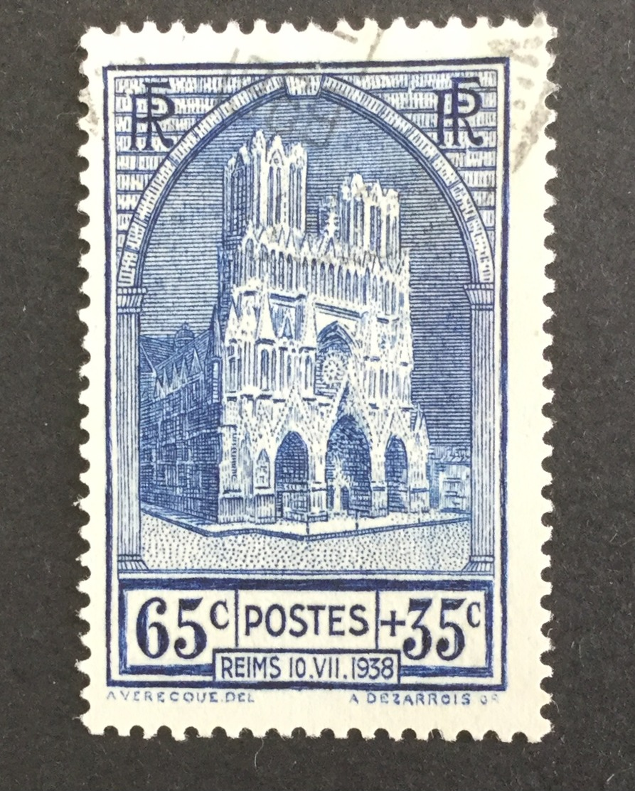 FRANCE - YT 399 - Cote: 12,50 € Bon Centrage TB - Oblitérés