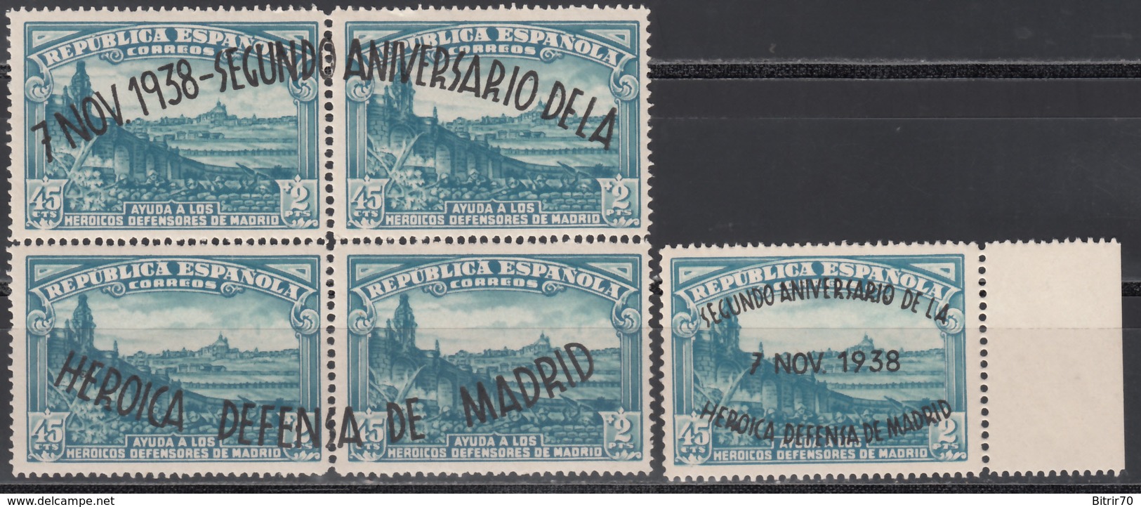 1938 Edifil Nº 789 / 790 MNH. - Ongebruikt