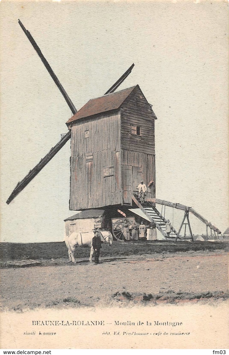 Beaune La Rolande Moulin à Vent De La Montagne - Beaune-la-Rolande