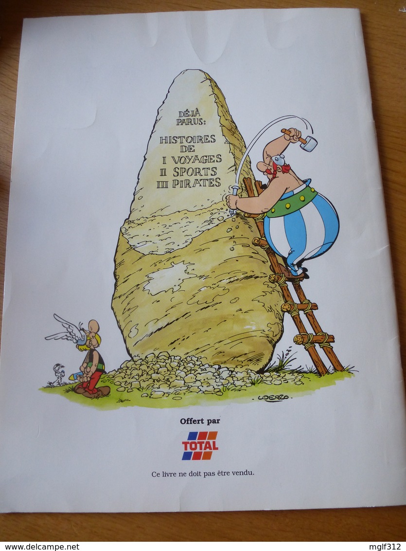 ASTERIX  BD : HISTOIRES De PIRATES (GOSCINNY - UDERZO) Edité Pour TOTAL En 1992-  Voir Les Scans - Astérix