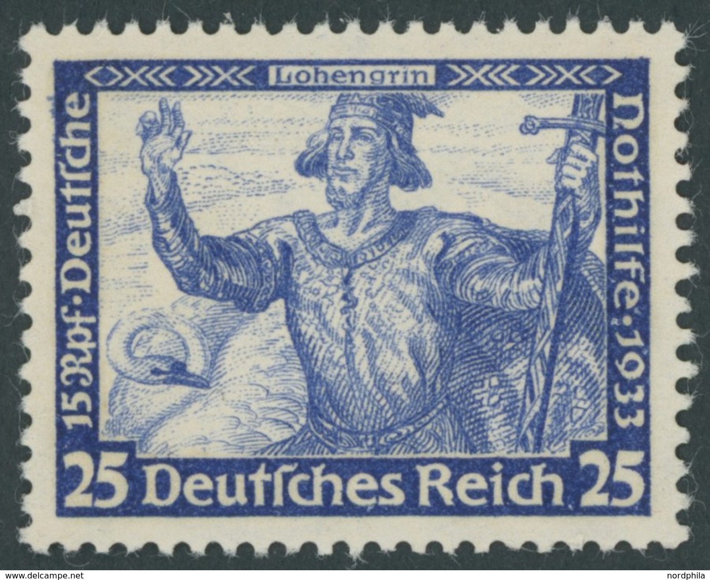 Dt. Reich 506 **, 1933, 25 Pf. Wagner, Postfrisch, Pracht, Mi. 350.- - Altri & Non Classificati