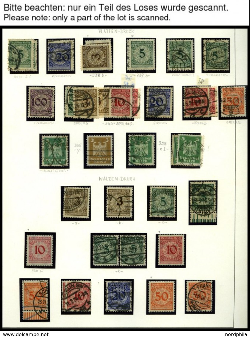 SAMMLUNGEN O,*,**,Brief , Interessante Sammlung Dt. Reich Von 1923-1945 Im SAFE Falzlosalbum, Ab 1932 Bis Auf Bl. 2 Komp - Used Stamps