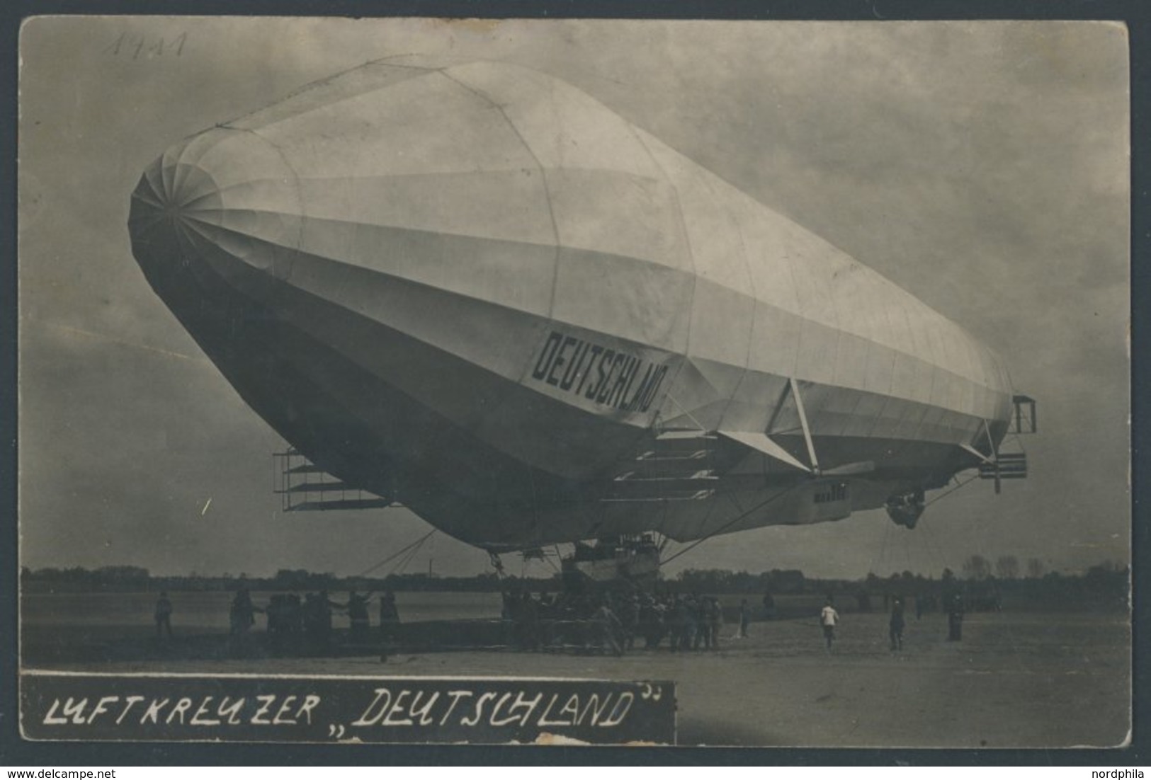 ZEPPELINPOST 1B BRIEF, 1911, Blumentag Düsseldorf, Ansichtskarte Luftkreuzer Deutschland Nach Manila, Bedarfsspuren - Posta Aerea & Zeppelin