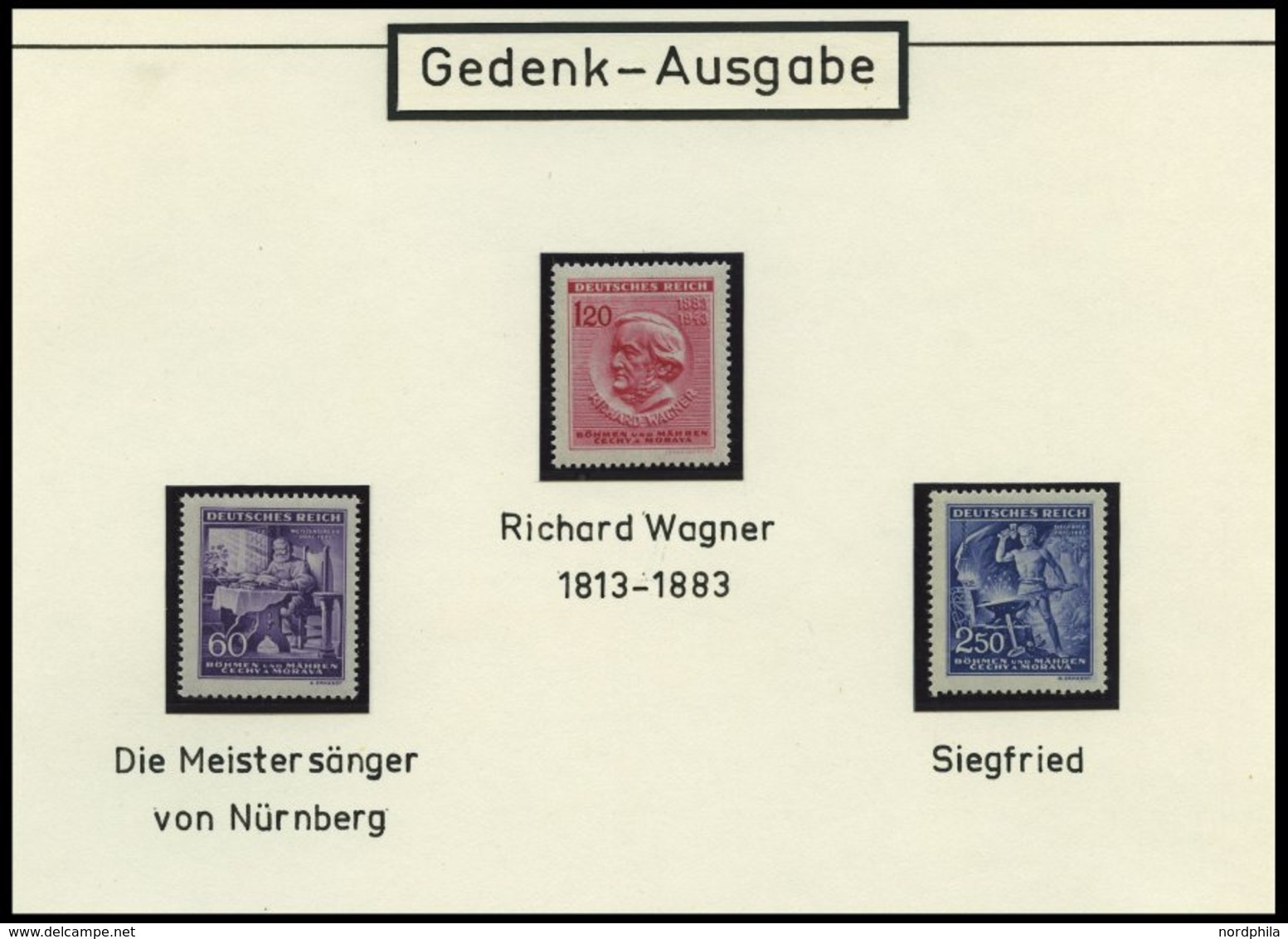 BÖHMEN UND MÄHREN Brief,** , 1939-45, interessante Sammlung Böhmen und Mähren in 2 Bänden, der Hauptwert liegt in den 60