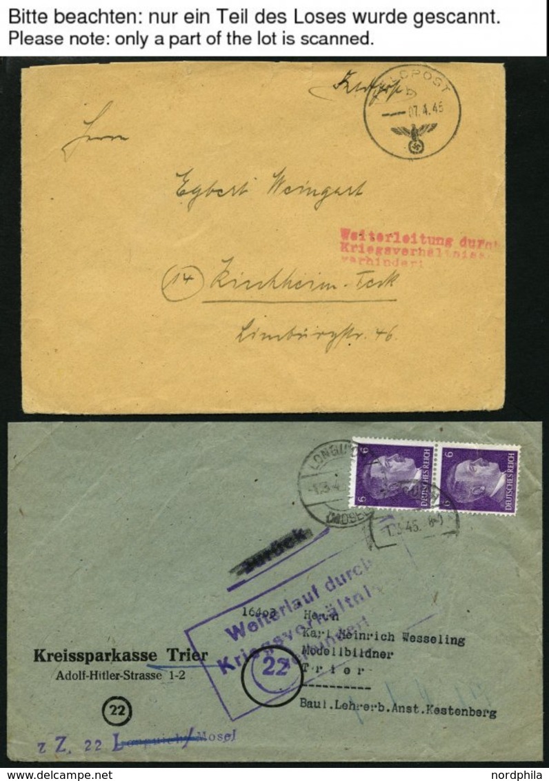 FELDPOST II. WK BELEGE 1939-44, 11 Verschiedene, Teils Interessante Feldpost-Belege, Besichtigen! - Occupation 1938-45