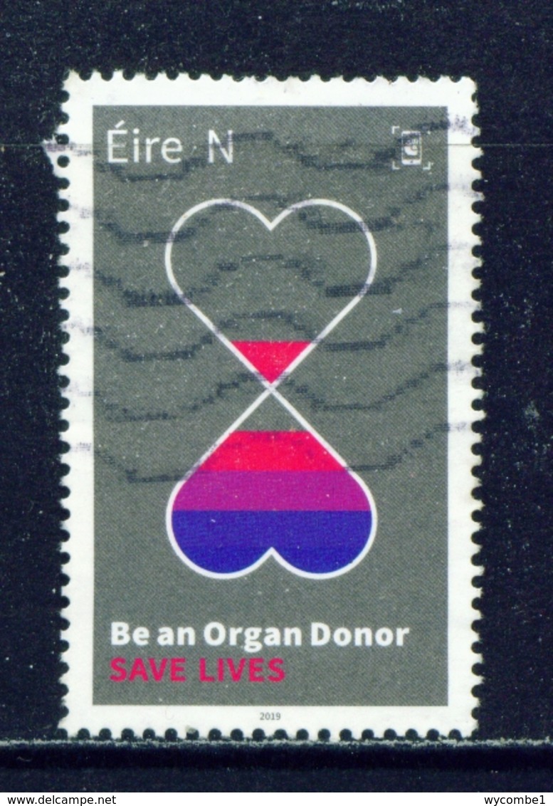 IRELAND  -  2019 Organ Donation 'N'  Used As Scan - Used Stamps