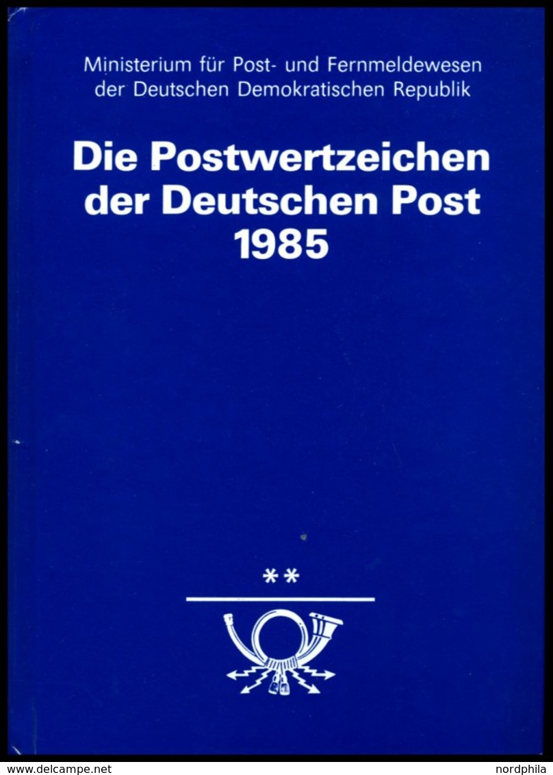 JAHRESZUSAMMENSTELLUNGEN J 2 **, 1985, Jahreszusammenstellung, Pracht, Mi. 80.- - Nuevos