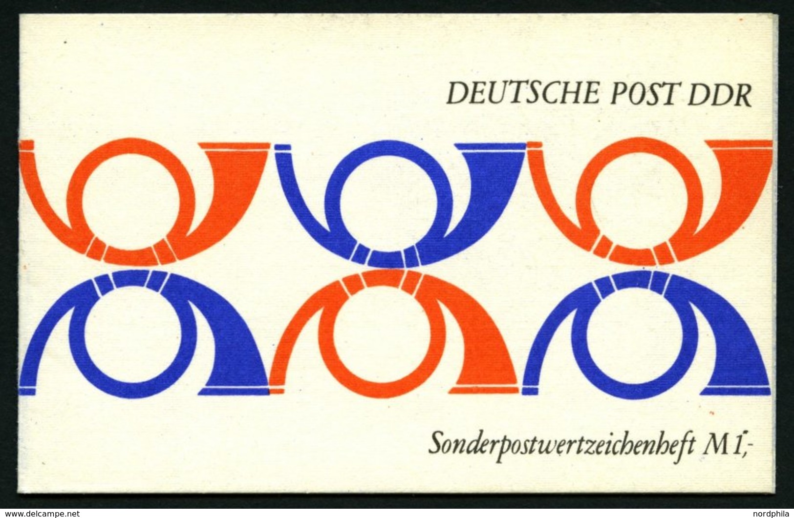 ZUSAMMENDRUCKE SMHD 10I **, 1978, Markenheftchen 6 Posthörner, 8 Verschiedene Heftchen (a,ba,dc,dh,e,fo,g,ha), Pracht, M - Se-Tenant