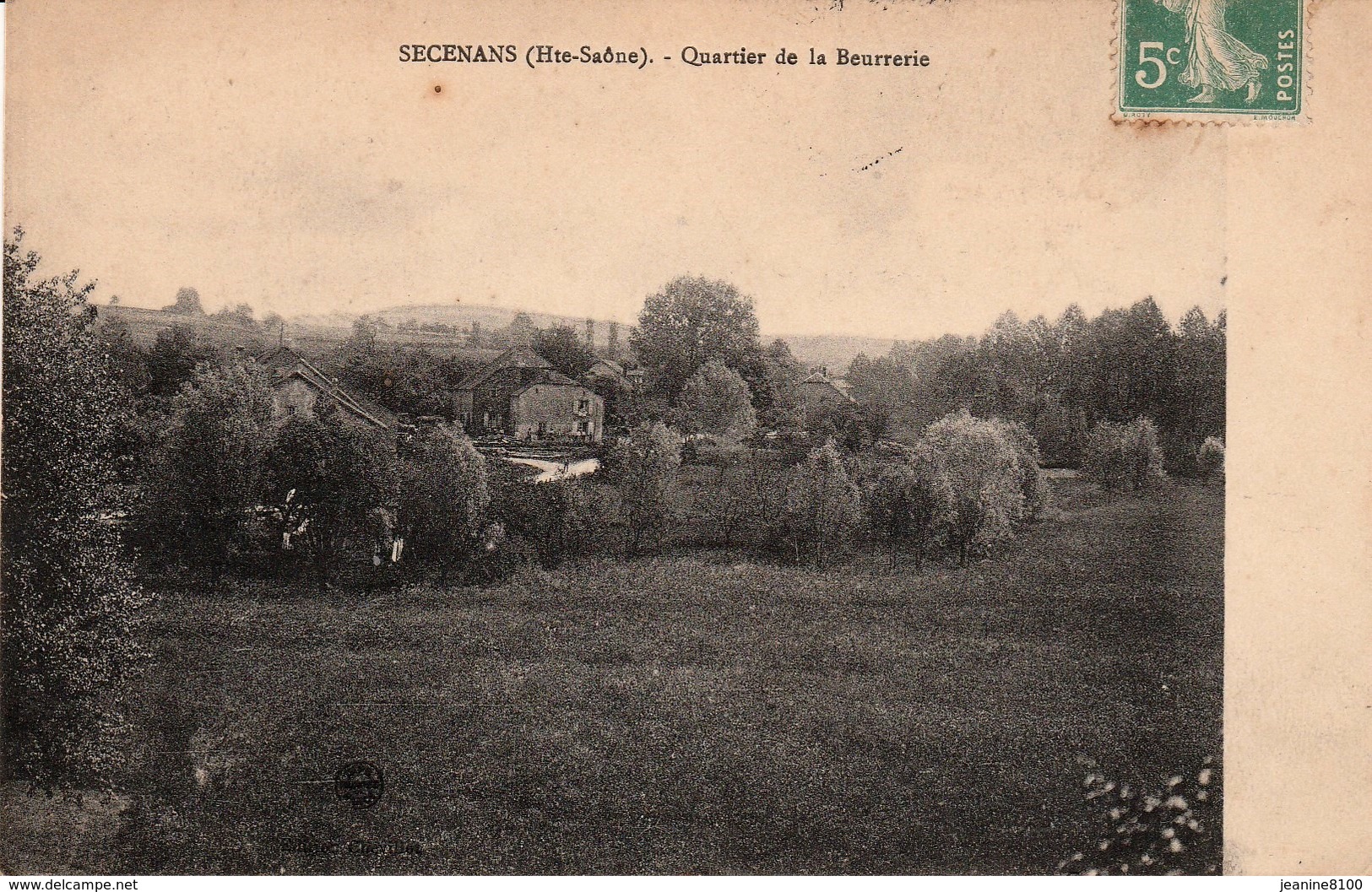 Secenans  - Quartier De La Beurrerie (rare) - Autres & Non Classés