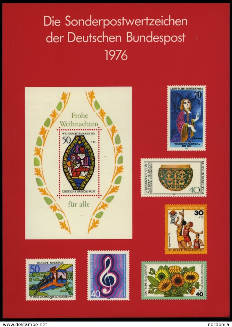 JAHRESZUSAMMENSTELLUNGEN J 4 **, 1976, Jahreszusammenstellung, Pracht, Mi. 80.- - Collezioni