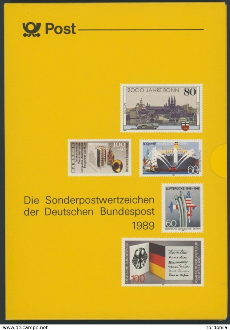 JAHRESZUSAMMENSTELLUNGEN J 17 **, 1989, Jahreszusammenstellung, Postfrisch, Pracht, Mi. 100.- - Colecciones