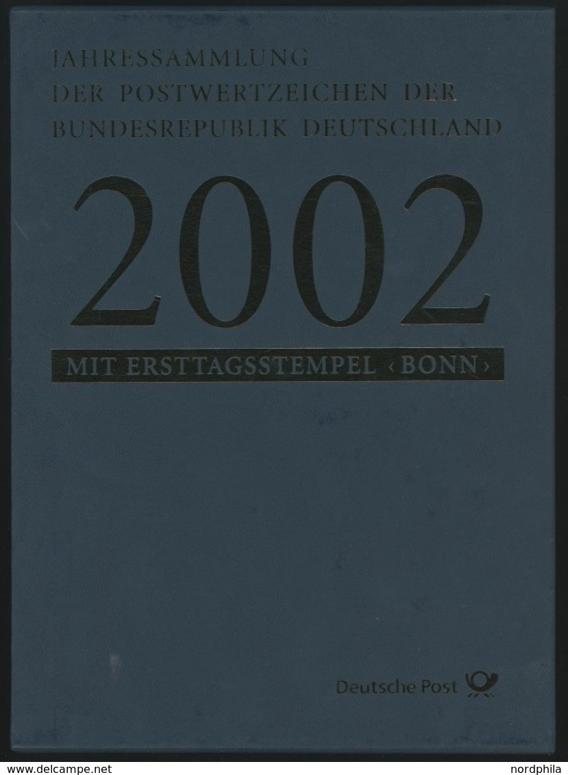 JAHRESSAMMLUNGEN Js 10 BrfStk, 2002, Jahressammlung, Pracht, Mi. 130.- - Altri & Non Classificati