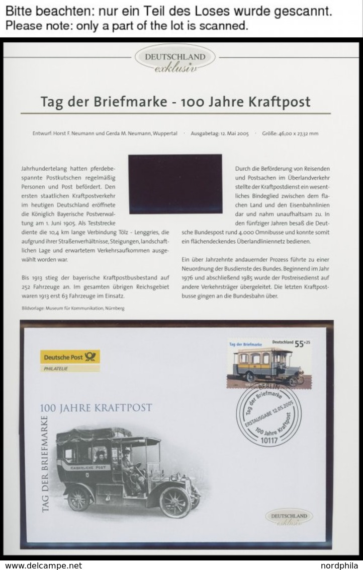 JAHRGÄNGE 2434-2504 BRIEF, 2005, Kompletter Jahrgang, Ohne Mi.Nr. 2470 Und Selbstklebende Marken, Auf FDC, Im Deutschlan - Otros & Sin Clasificación