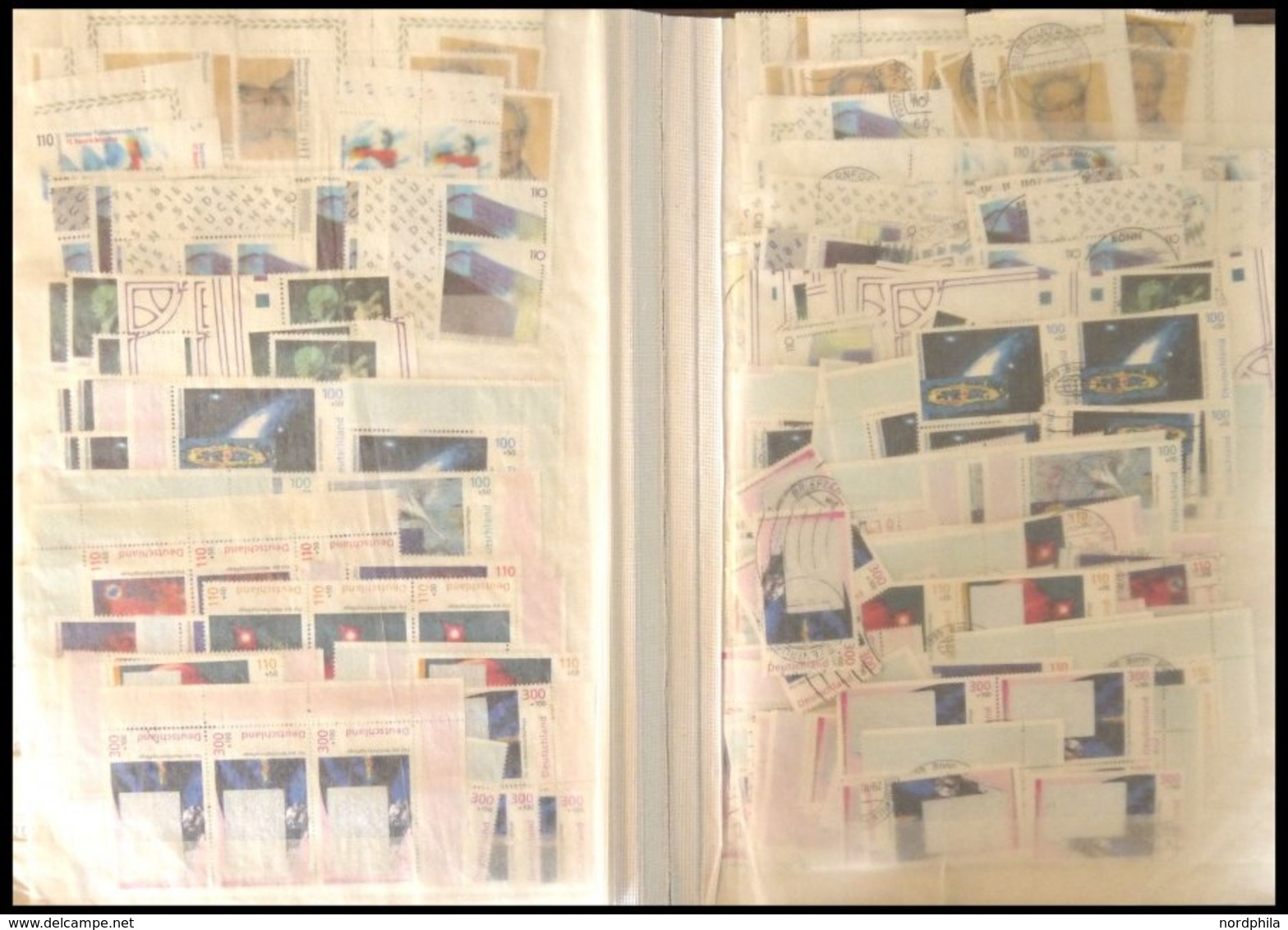LOTS **,o , Prall Gefülltes Händlerlager Bundesrepublik Von 1998/99, Die Marken Meist Bis Zu 20-30x In Jeder Erhaltung V - Used Stamps