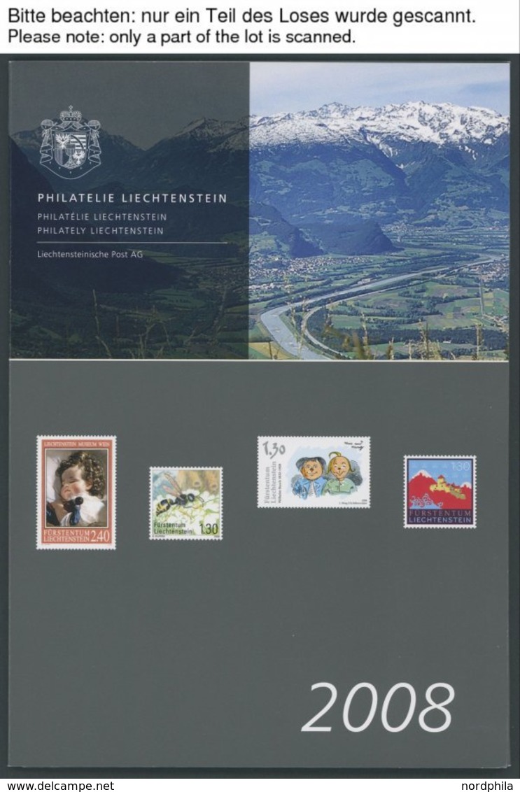 LOTS **, 5 Verschiedene Jahrbücher: 2008-11 Und 2013, Postfrisch, Pracht, Postpreis: 300.- Fr. - Collections