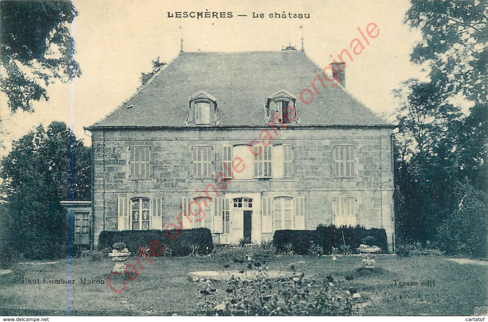 52.  LESCHERES .  Le Château . - Autres & Non Classés