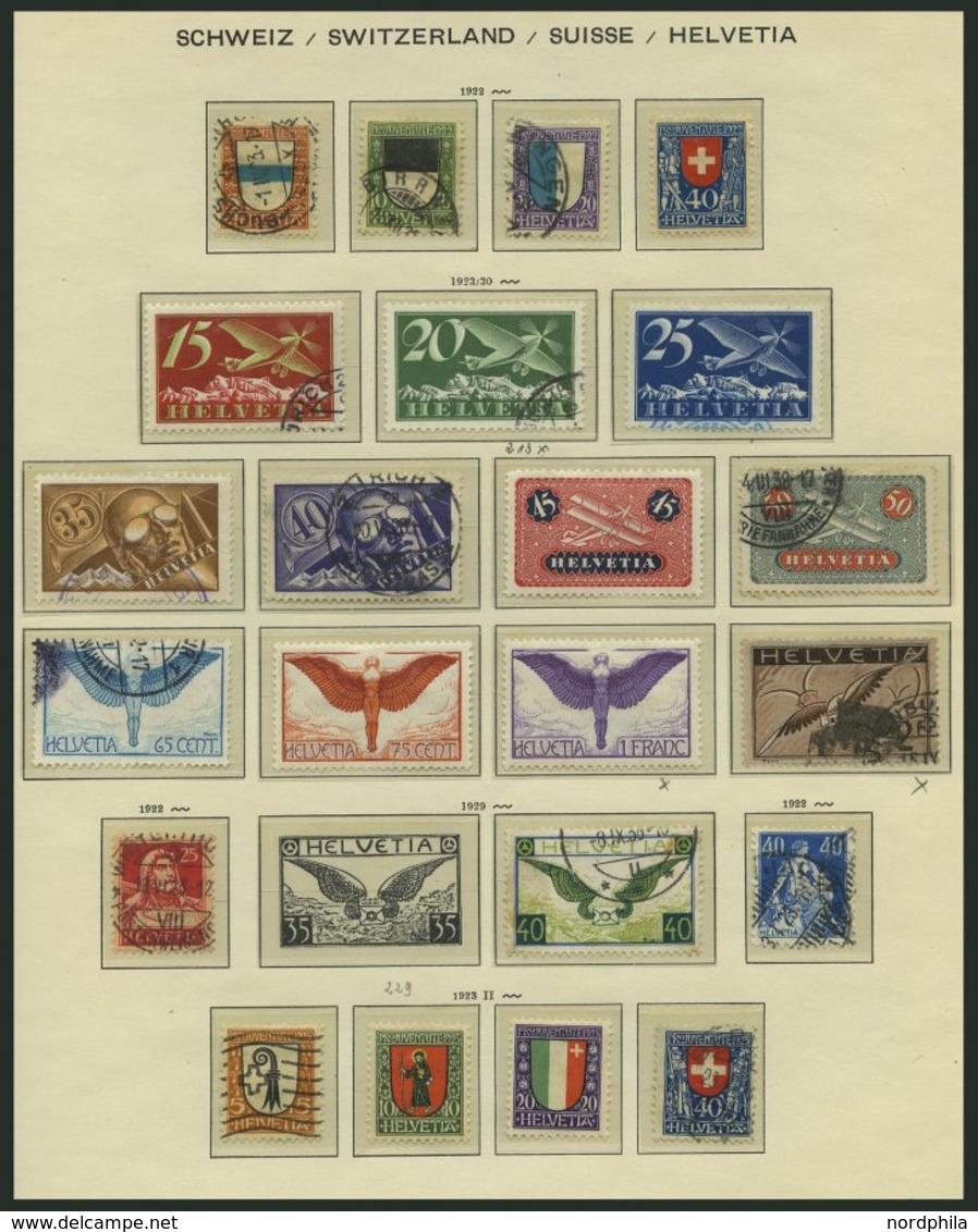 SAMMLUNGEN O,*, **, 1854-1950, Meist Gestempelte Teilsammlung, Etwas Unterschiedlich, Mi. Ca. 3500.- - Sammlungen