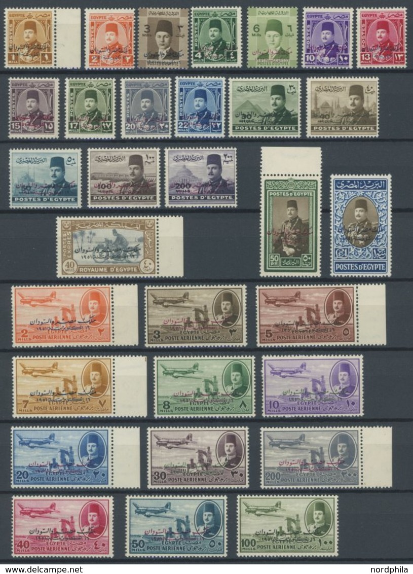 ÄGYPTEN 356-86 **, 1952, 31 Werte Komplett, Postfrisch, Pracht, Signiert Zumstein, Mi. 107.- - Other & Unclassified