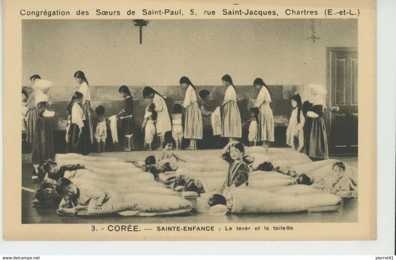 ASIE - COREE - Congrégation Des Soeurs De Saint Paul à CHARTRES - SAINTE ENFANCE - Le Lever Et La Toilette - Corée Du Nord