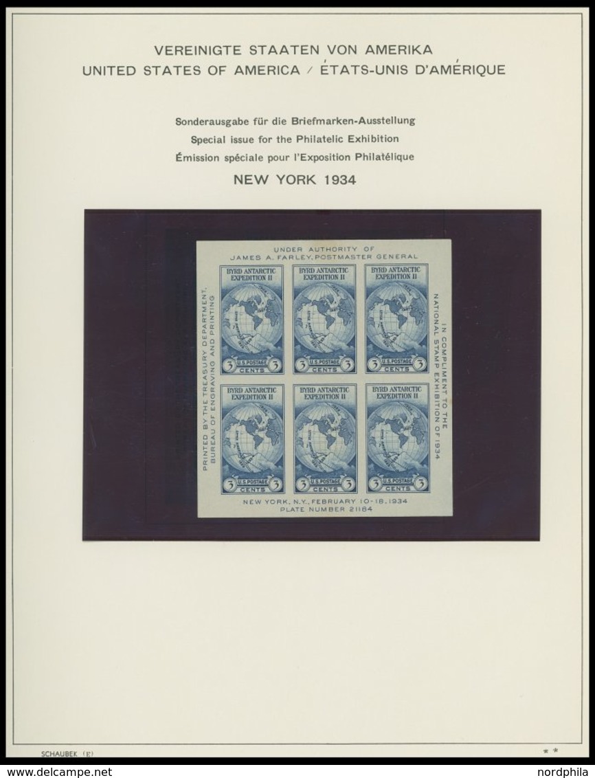 SAMMUNGEN, LOTS o,**,* , 1870-1993, reichhaltige Sammlung in 2 Bänden, anfangs gestempelt, ab ca. 1930 ungebraucht, meis