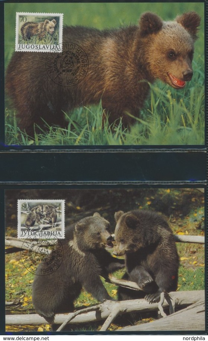 SONSTIGE MOTIVE **,Brief,BrfStk , World Wildlife Fund Aus 1983-89 Mit über 80 Kapiteln In 7 Spezialalben, Jeweils Postfr - Philately And Postal History