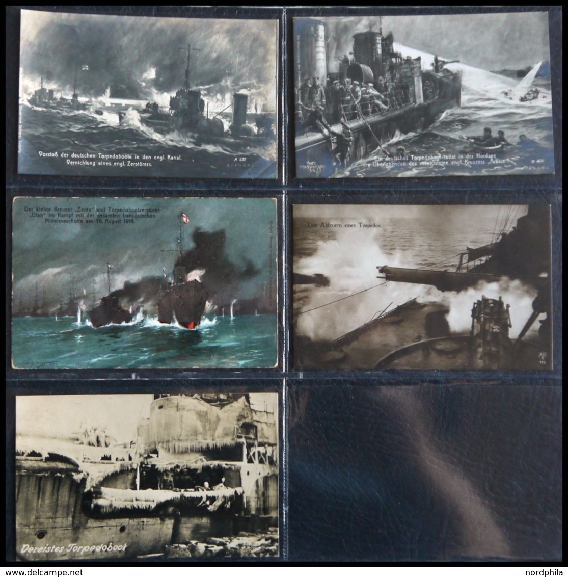 ALTE POSTKARTEN - SCHIFFE KAISERL. MARINE BIS 1918 Torpedoboote: 23 Verschiedene, Teils Seltene Ansichtskarten - Warships