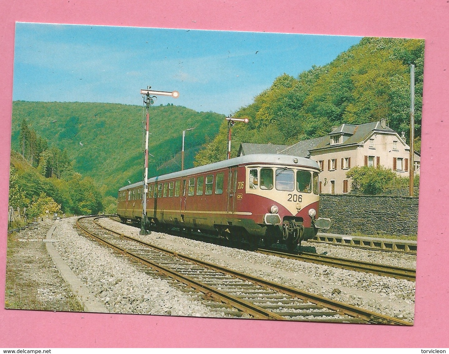 C.P. Goebelsmuhle = TRAIN  CFL  Autorail  Double S2RIE 200 - Bourscheid