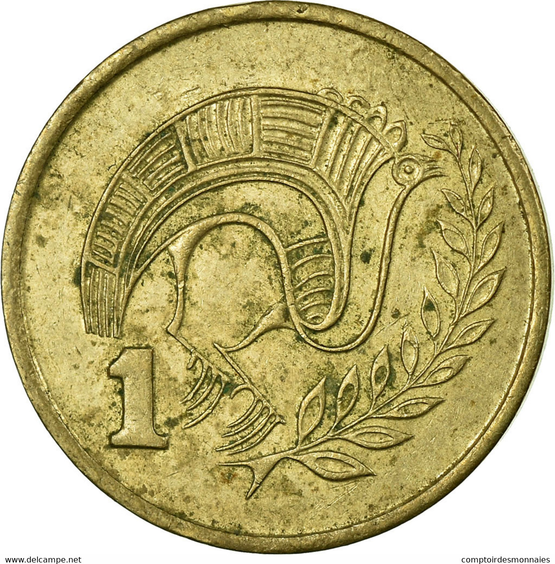 Monnaie, Chypre, Cent, 1983, TB, Nickel-brass, KM:53.1 - Chypre