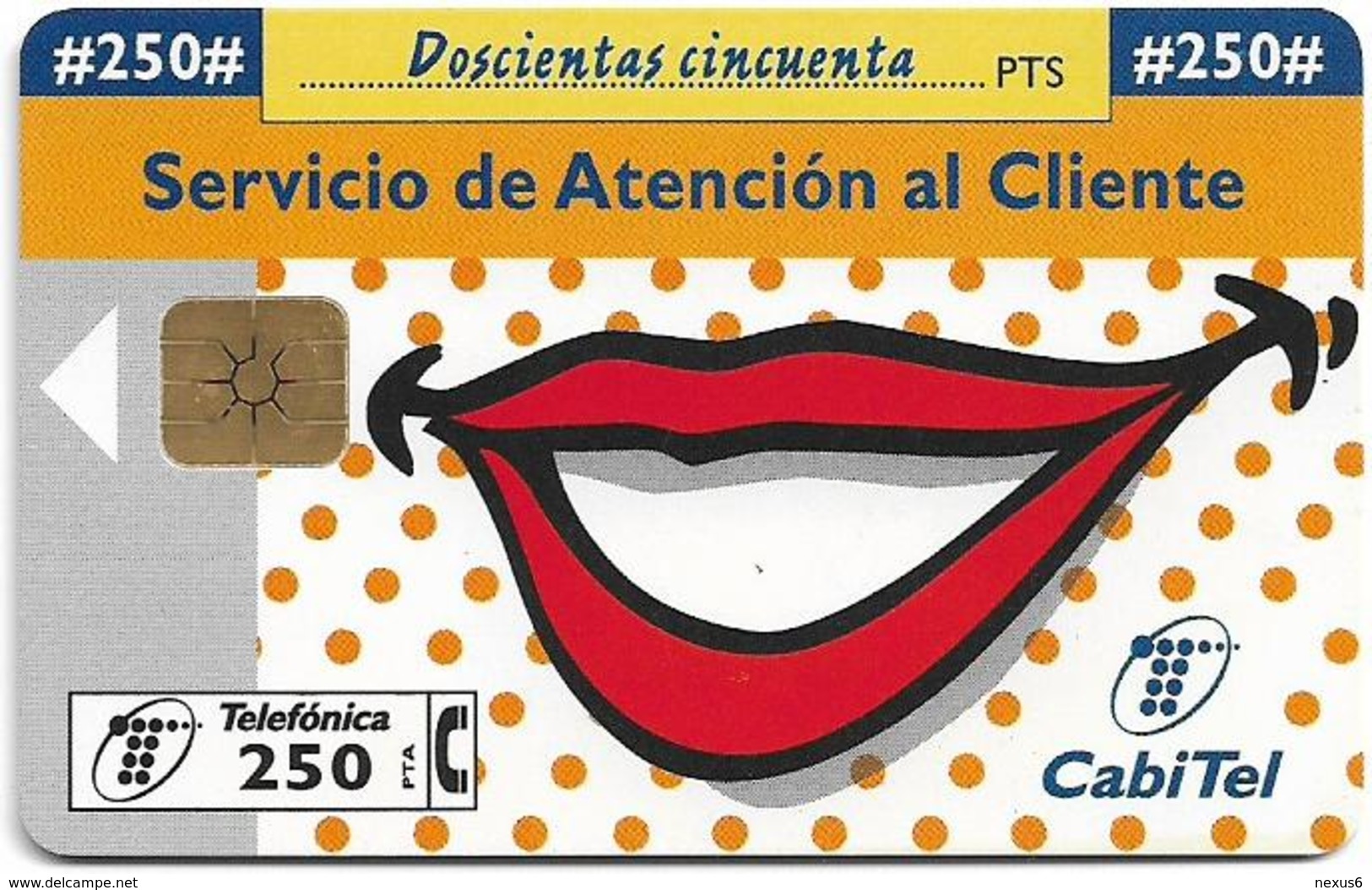 Spain - Telefónica - Servicio De Atencio Al Cliente - P-336 - 06.1998, 21.000ex, Used - Private Issues