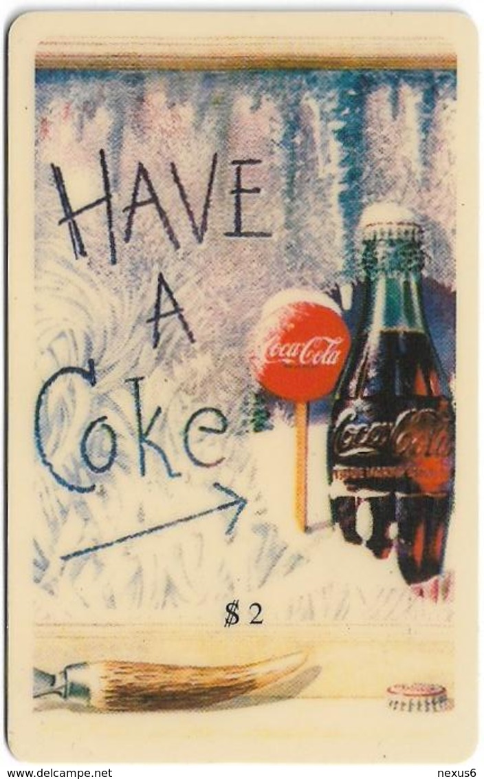 USA - MCI (Fake) - Old Advert. Of Coca Cola #2, Have A Coke, 2$, 31.12.1997 - Other & Unclassified