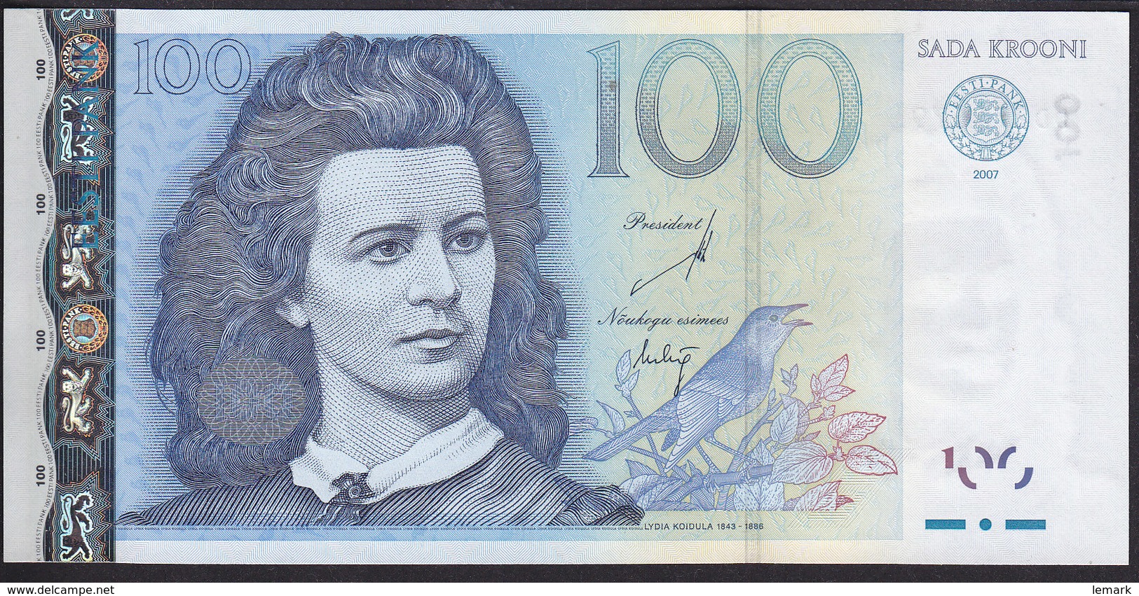 Estonia 100 Krooni  2007 P88 UNC - Estland