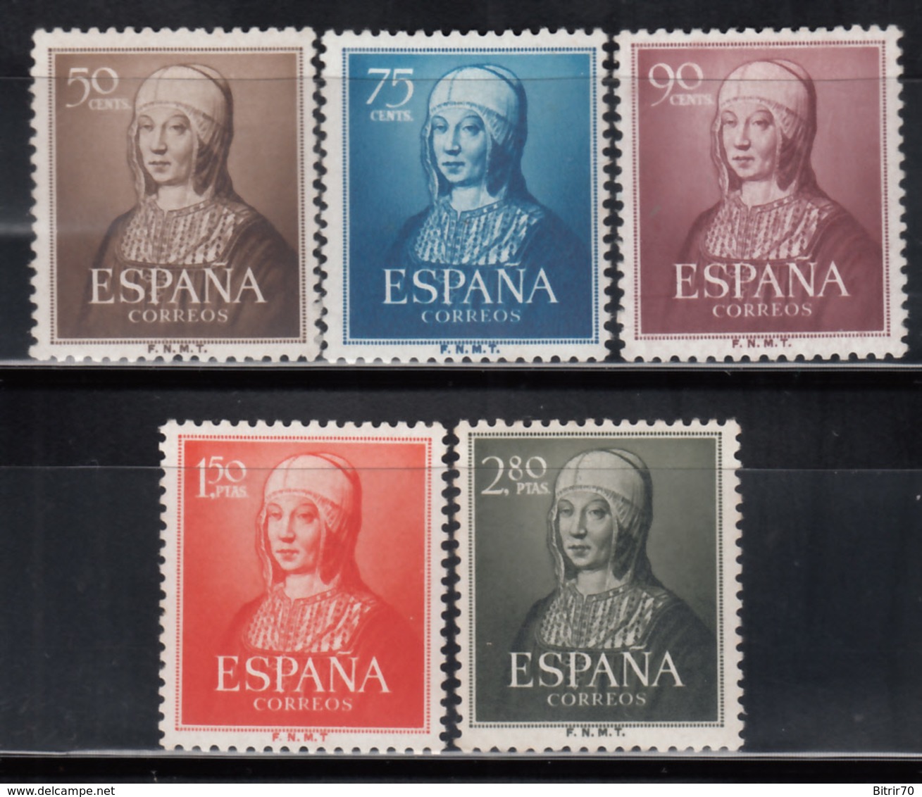 1951  Edifil Nº 1092 / 1095  MNH - Nuevos