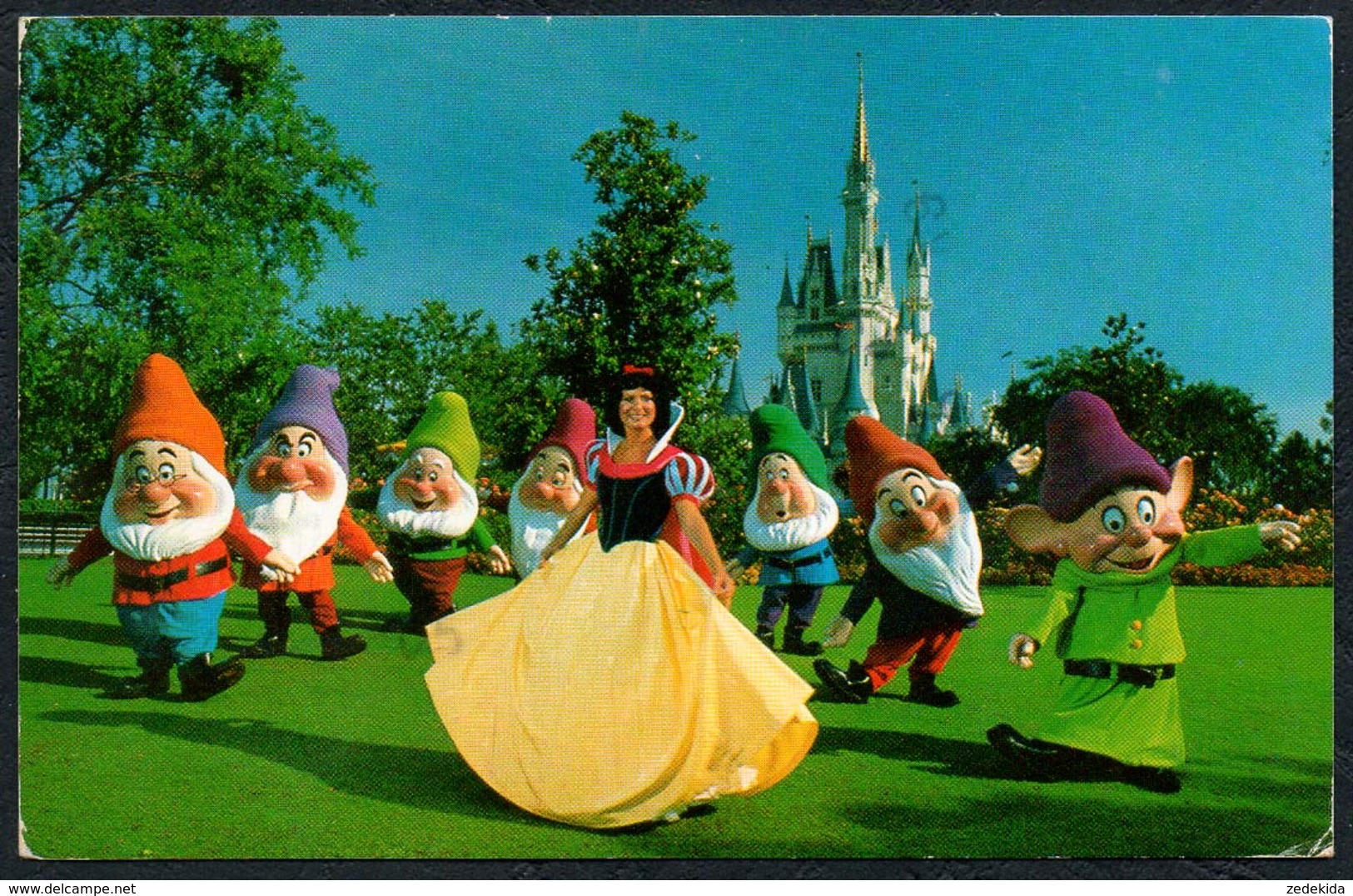 C6763 - Walt Disney World - Schneewittchen - Snow Wihte And The Seven Dwarfs - Disneyworld