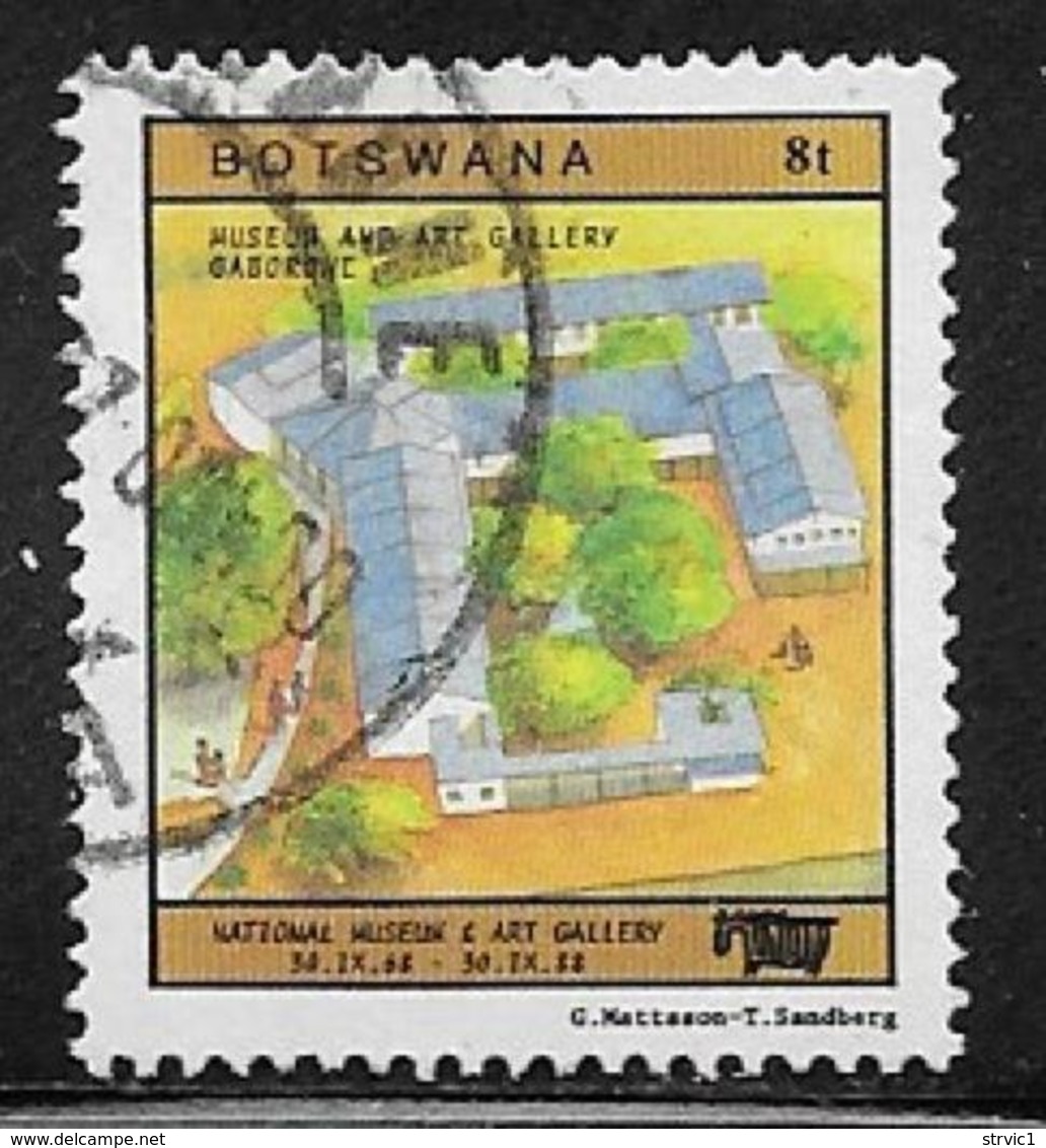 Botswana Scott # 444 Used Museum, 1988 - Botswana (1966-...)