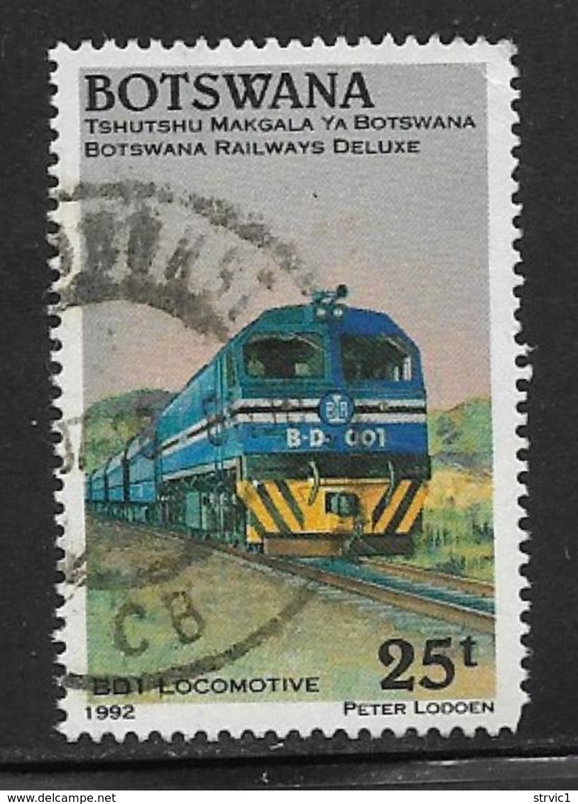 Botswana Scott # 515 Used Locomotive, 1993 - Botswana (1966-...)